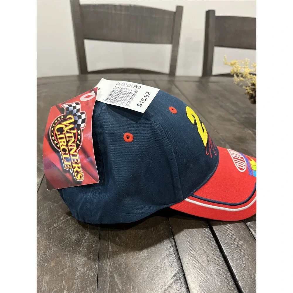 Dupont Motorsports Jeff Gordon #24 Hat Adjustable Orange Blue Winners Circle